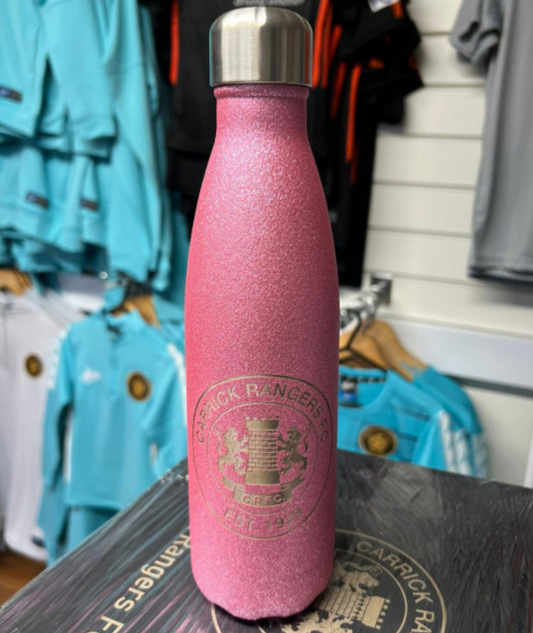 Aluminium Thermos Water Bottle - Pink