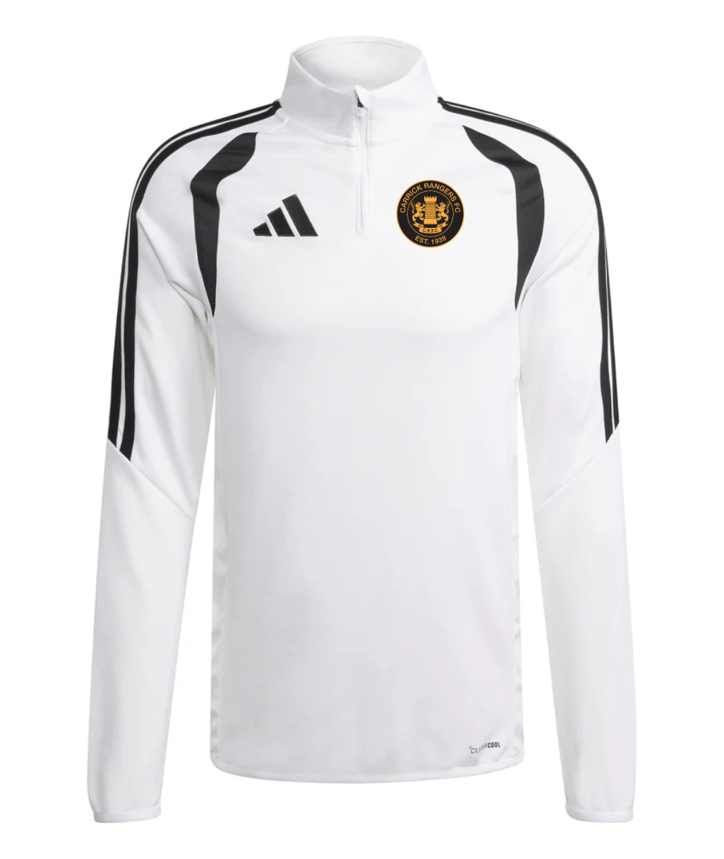 Adidas Training 1/4 Zip - White